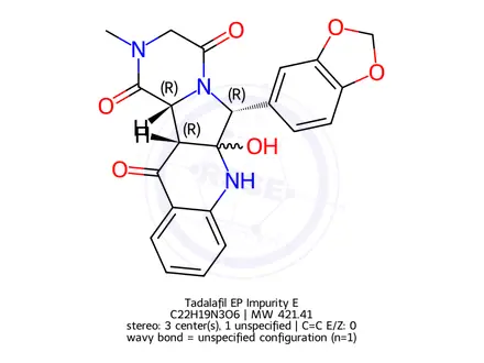 Chemical structure of Tadalafil EP Impurity E
