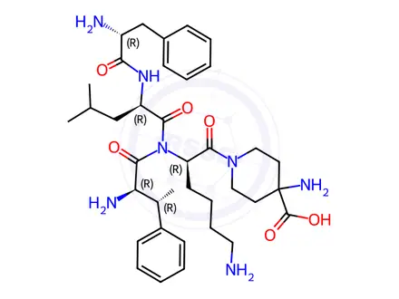 Chemical structure of difelikefalin Impurity 9