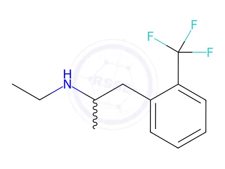 Chemical structure of Fenfluramine Impurity 65