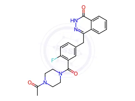 Chemical structure of Olaparib Impurity 182