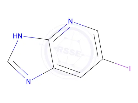 Chemical structure of 6-Iodo-3H-imidazo[4,5-b]pyridine