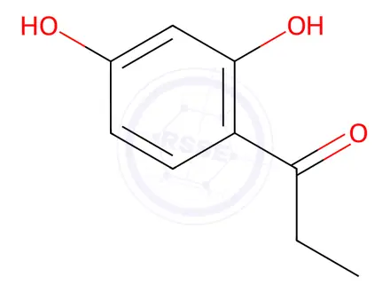 Chemical structure of 2,4-Dihydroxypropiophenone