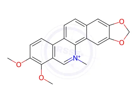 Chemical structure of Chelerythrine