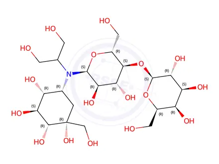 Chemical structure of Voglibose Impurity 7