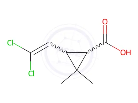 Chemical structure of Permethrin Impurity 6(Permethrin EP Impurity F)