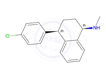 Chemical structure of Sertraline EP Impurity C (Free Base)
