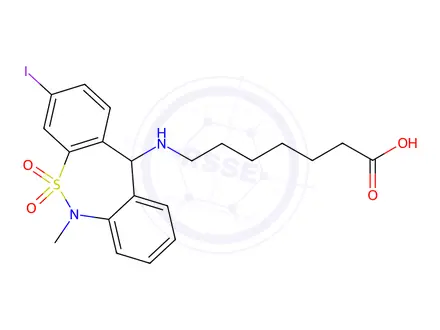 Chemical structure of Tianeptine Impurity 20