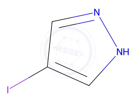 Chemical structure of 4-Iodopyrazole