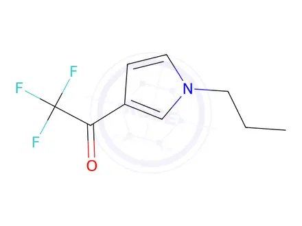 Chemical structure of 2,2,2-Trifluoro-1-(1-propyl-1H-pyrrol-3-yl)ethanone
