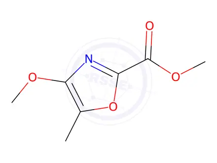 Chemical structure of 4-Methoxy-5-methyl-2-oxazolecarboxylic Acid