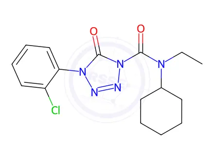 Chemical structure of Fentrazamide