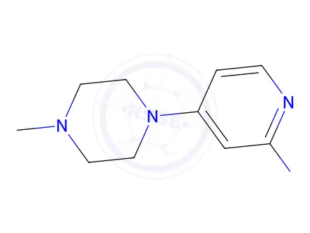 Chemical structure of 4-(4-Methylpiperazin-1-yl)pyridin-2-amine