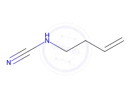 Chemical structure of 3-BUTENYLCYANAMIDE