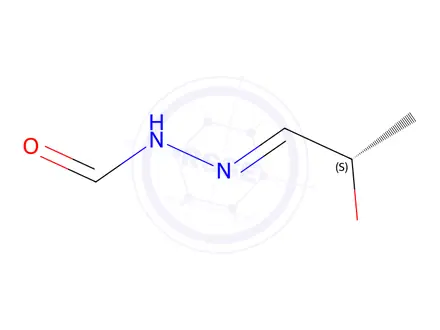 Chemical structure of (S)-N'-(2-hydroxypropylidene)formohydrazide