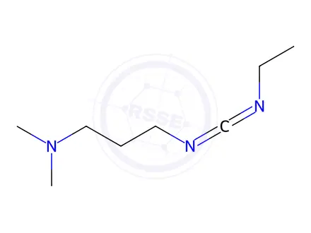 Chemical structure of 1-(3-Dimethylaminopropyl)-3-ethylcarbodiimide