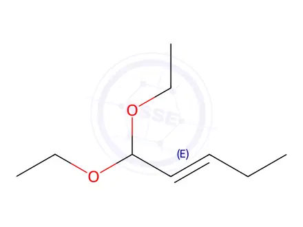 Chemical structure of 1,1-Diethoxy-2-pentene