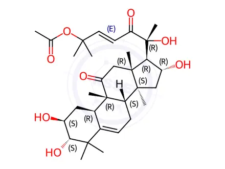 Chemical structure of Cucurbitacin Q1