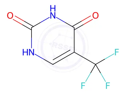 Chemical structure of Trifluorothymine