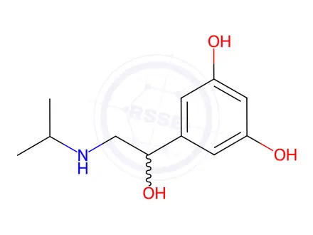 Chemical structure of Orciprenaline