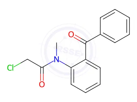 Chemical structure of Diazepam Impurity 13