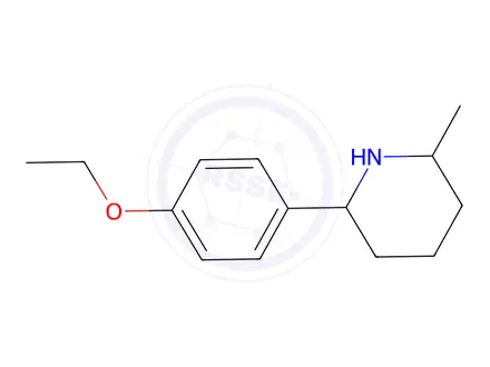 Chemical structure of 2-(4-Ethoxyphenyl)-6-methylpiperidine