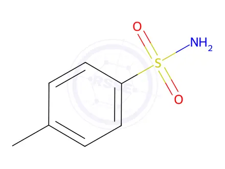 Chemical structure of 4-Methylbenzenesulfonamide