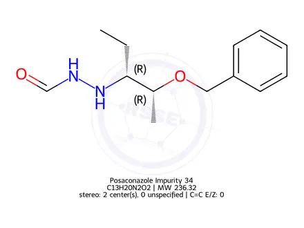 Chemical structure of Posaconazole Impurity 353