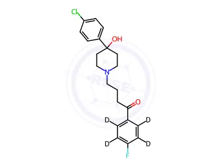 Chemical structure of Haloperidol-D4