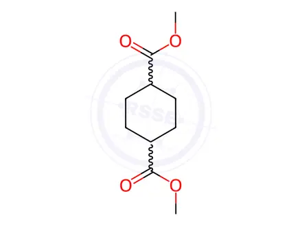 Chemical structure of (1S,4S)-DIMETHYL CYCLOHEXANE-1,4-DICARBOXYLATE