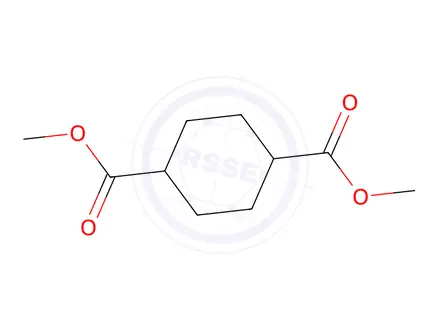Chemical structure of Dimethyl Cyclohexane-1,4-dicarboxylate(1,4-Cyclohexanedicarboxylic Dimethyl Ester)