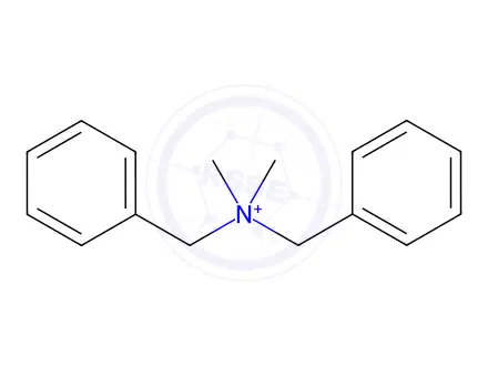 Chemical structure of Dibenzyldimethylammonium