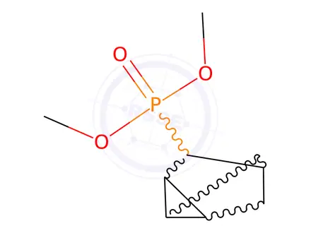 Chemical structure of Tricyclo[2.2.1.02,6]heptan-3-ylphosphonic acid dimethyl ester