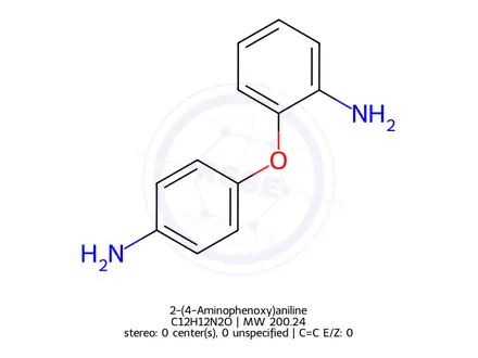 Chemical structure of 2-(4-Aminophenoxy)aniline