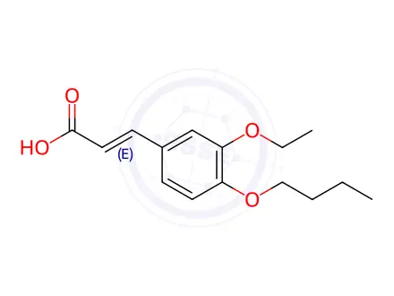 Chemical structure of Cinametic Acid Impurity 56