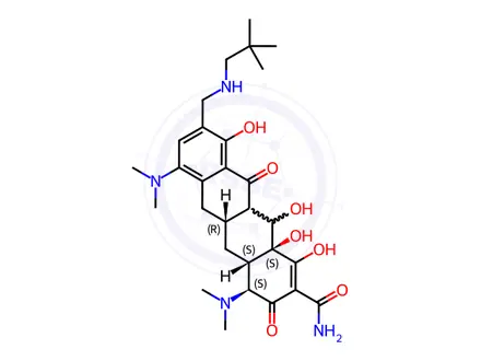 Chemical structure of Dihydroomacycline