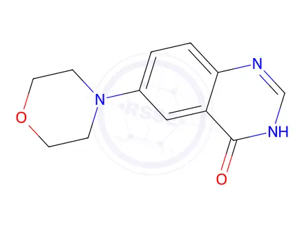 Chemical structure of 6-Morpholinoquinazolin-4(3H)-one