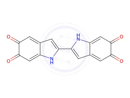 Chemical structure of 1H,1'H-[2,2'-Biindole]-5,5',6,6'-tetraone