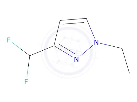 Chemical structure of 3-(Difluoromethyl)-1-ethyl-1H-pyrazole