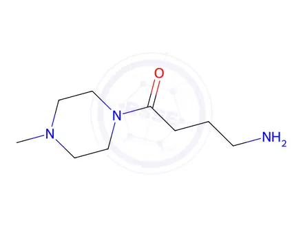 Chemical structure of 4-Amino-1-(4-methylpiperazin-1-yl)butan-1-one