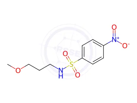 Chemical structure of N-(3-methoxypropyl)-4-nitrobenzenesulfonamide