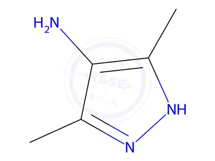 Chemical structure of 1H-PYRAZOL-4-AMINE, 3,5-DIMETHYL-, DIHYDROCHLORIDE