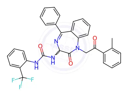 Chemical structure of YM 022 Impurity 153