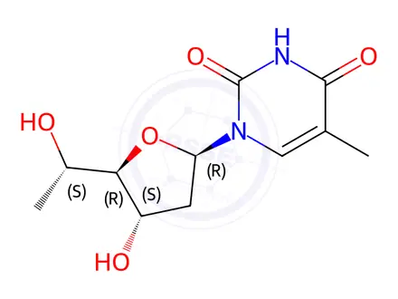 Chemical structure of Telbivudine Impurity 46