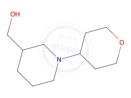 Chemical structure of [1-(oxan-4-yl)piperidin-3-yl]methanol
