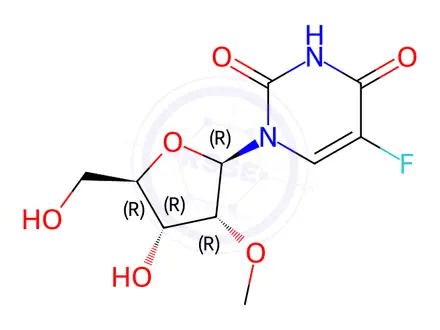 Chemical structure of 5-Fluoro-2’-O-methyluridine