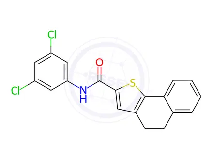 Chemical structure of n-(3,5-Dichlorophenyl)-4,5-dihydronaphtho[1,2-b]thiophene-2-carboxamide