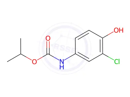 Chemical structure of Chlorpropham Impurity 3 (4-Hydroxychlorpropham)