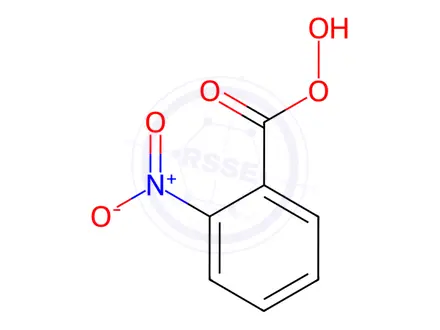 Chemical structure of 2-NITROBENZENECARBOPEROXOIC ACID