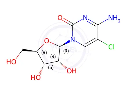 Chemical structure of Cytidine (Cytarabine EP Impurity E)