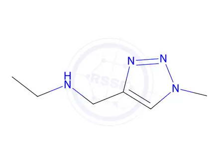 Chemical structure of ethyl[(1-methyl-1H-1,2,3-triazol-4-yl)methyl]amine